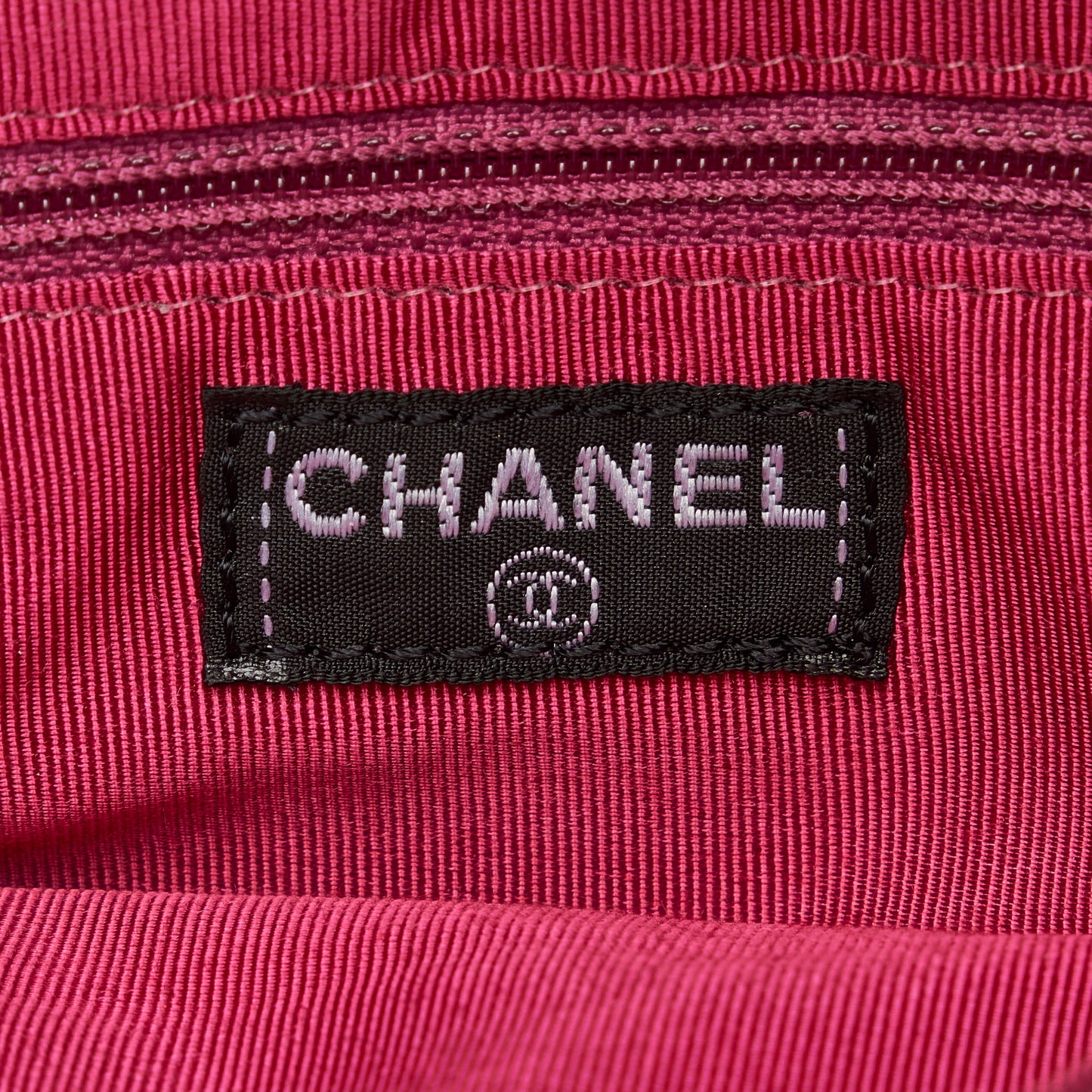 2000s Chanel Square Quilted Lambskin Beaded Chain Bag