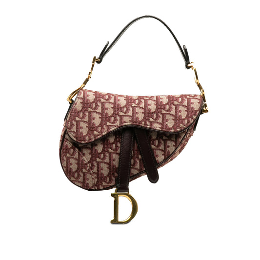 Christian Dior Mini Oblique Saddle Bag