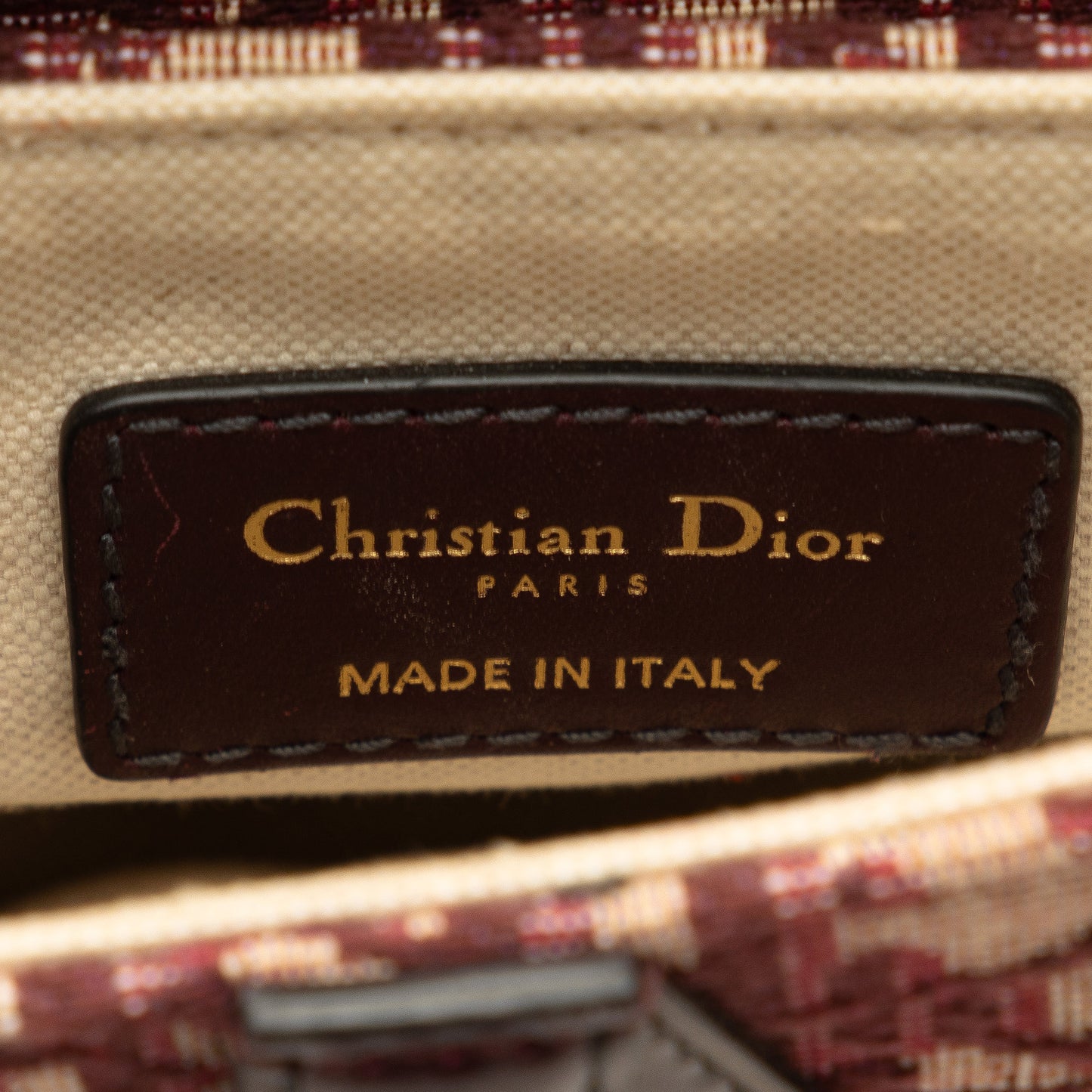 Christian Dior Mini Oblique Saddle Bag