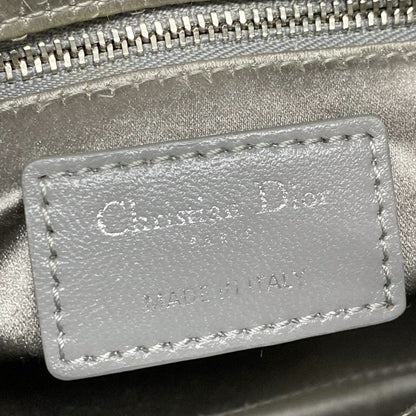 Mini Satin Cannage Crystal Lady Dior