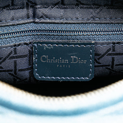 Vintage Lady Dior Medium Denim Cannage