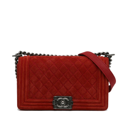 Chanel Medium Caviar Boy Flap Bag