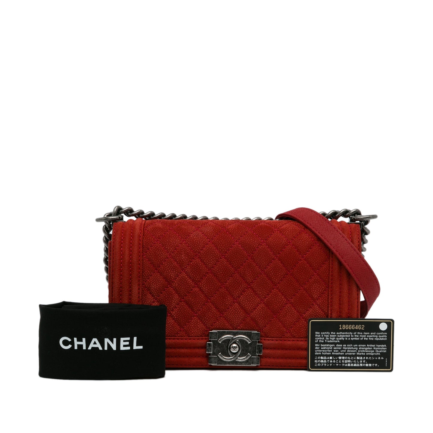 Chanel Medium Caviar Boy Flap Bag