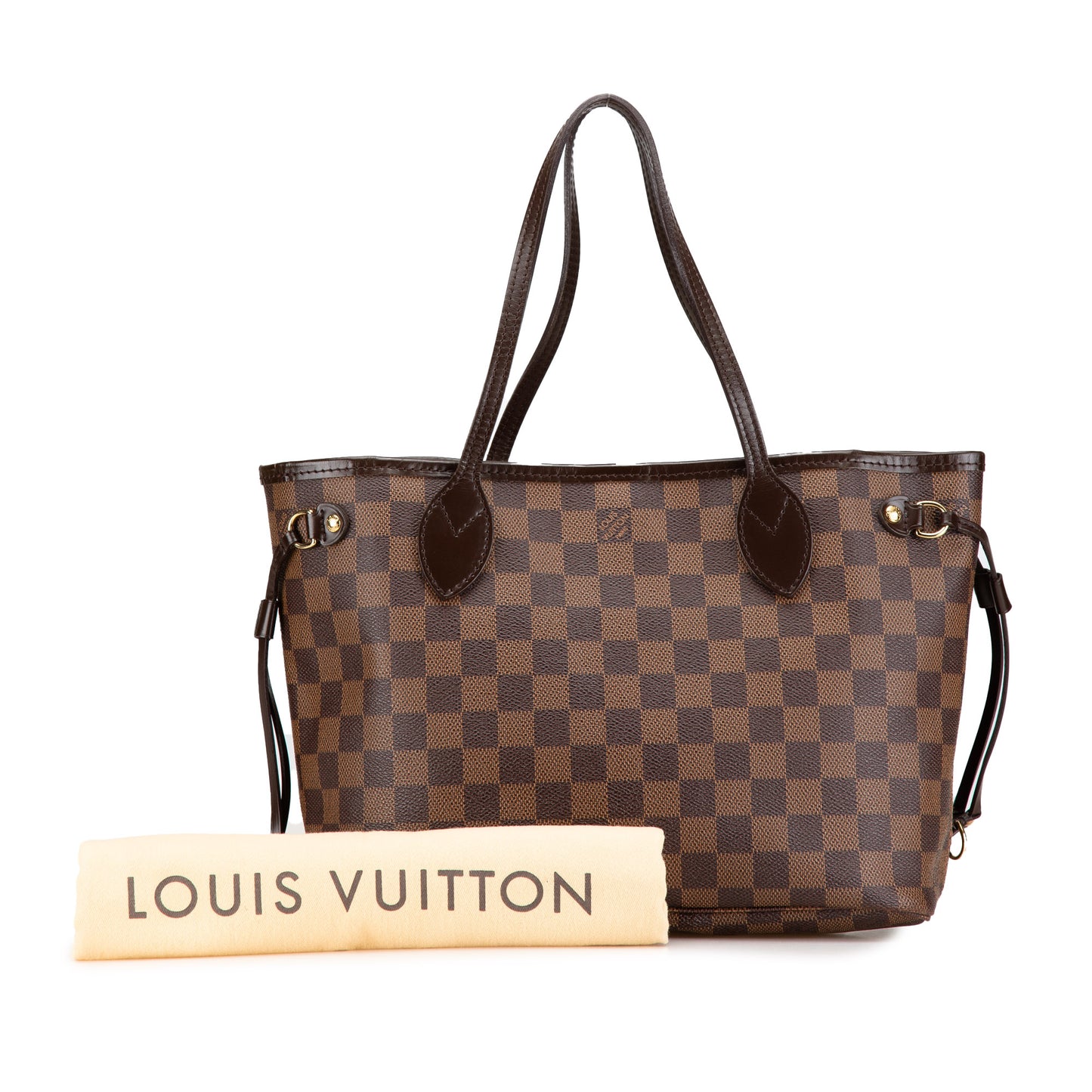 2000s Louis Vuitton Damier Ebene Neverfull PM