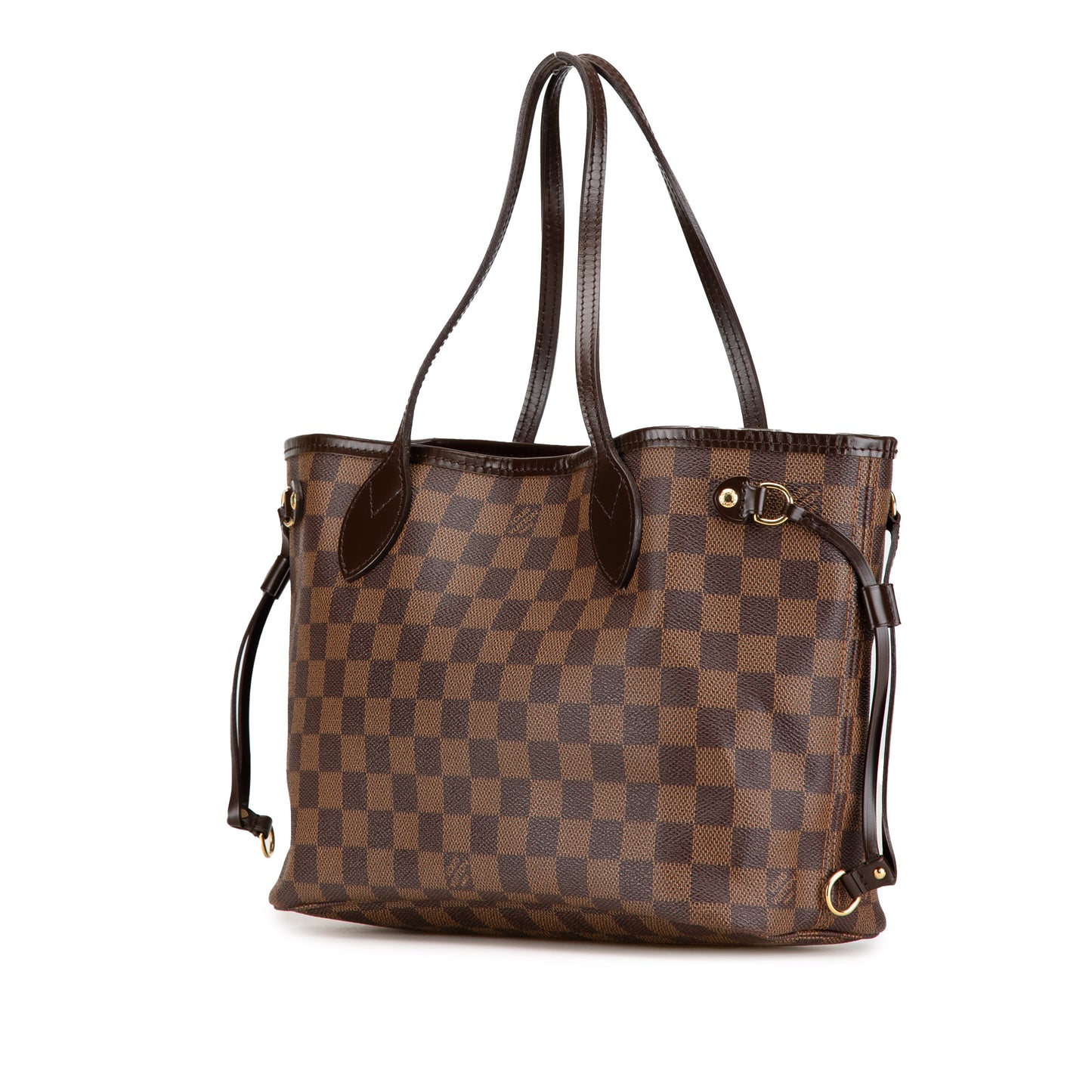 2000s Louis Vuitton Damier Ebene Neverfull PM