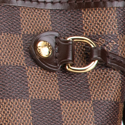 2000s Louis Vuitton Damier Ebene Neverfull PM